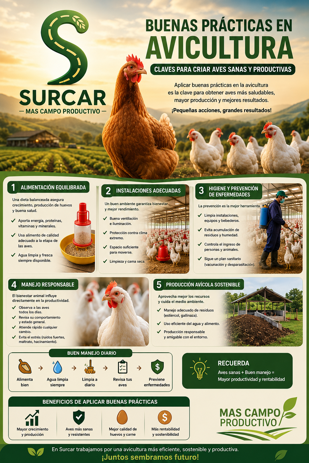 Buenas prácticas de Avicultura