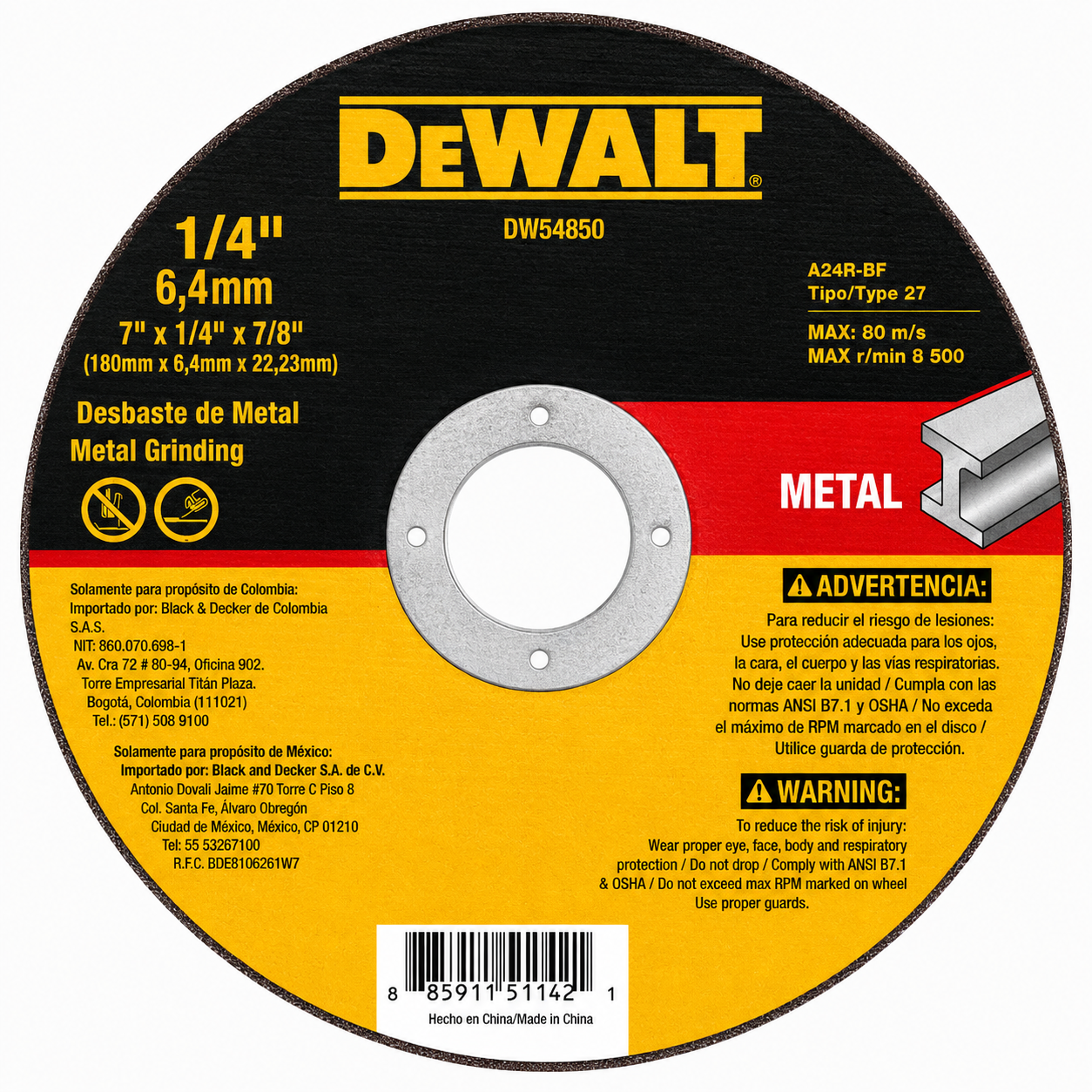 Disco de pulir Dewalt